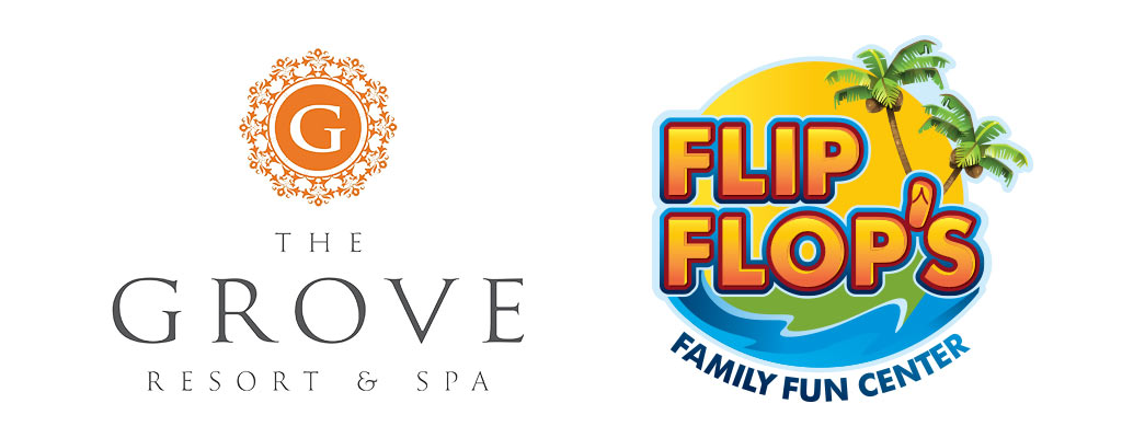 We operate Flip Flop's Family Fun Center at The Grove Resort & Spa