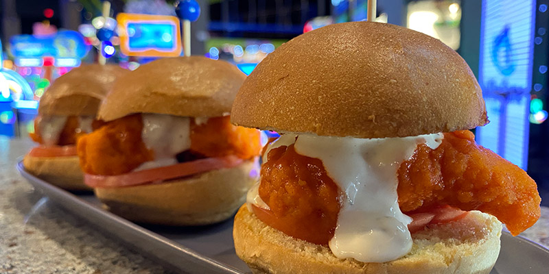 We've taken buffalo chicken sliders to the next level